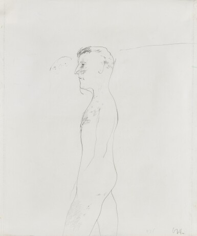 View full screen - View 1 of Lot 16. Untitled (Standing Male Figure).