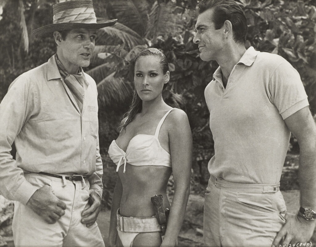 View full screen - View 1 of Lot 18. Dr. No (1962), original candid photographic production still, US.