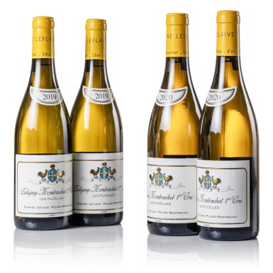View full screen - View 1 of Lot 392. Puligny Montrachet, Les Pucelles 2019/2020 Domaine Leflaive (4 BT).