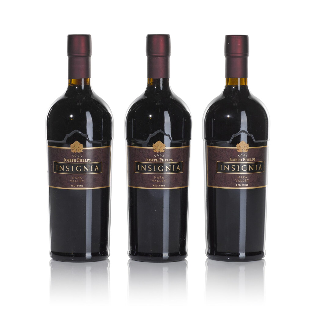 View full screen - View 1 of Lot 145. Joseph Phelps Vineyards, Cabernet Sauvignon, Insignia 2002 (12 BT).