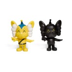 JPP (Black); and JPP (Yellow) (Two Works)