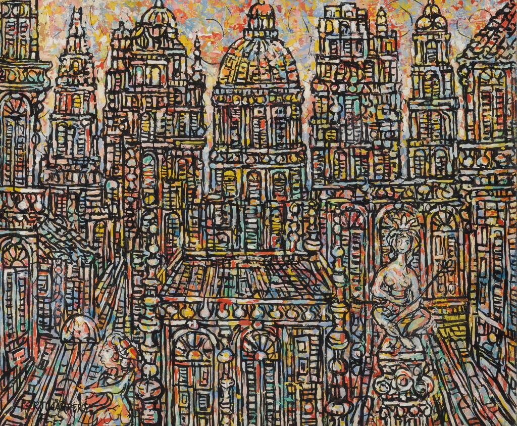 View full screen - View 1 of Lot 54. RENÉ PORTOCARRERO | CATEDRAL .