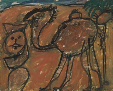 View full screen - View 1 of Lot 172. Bedouin et Chameau.