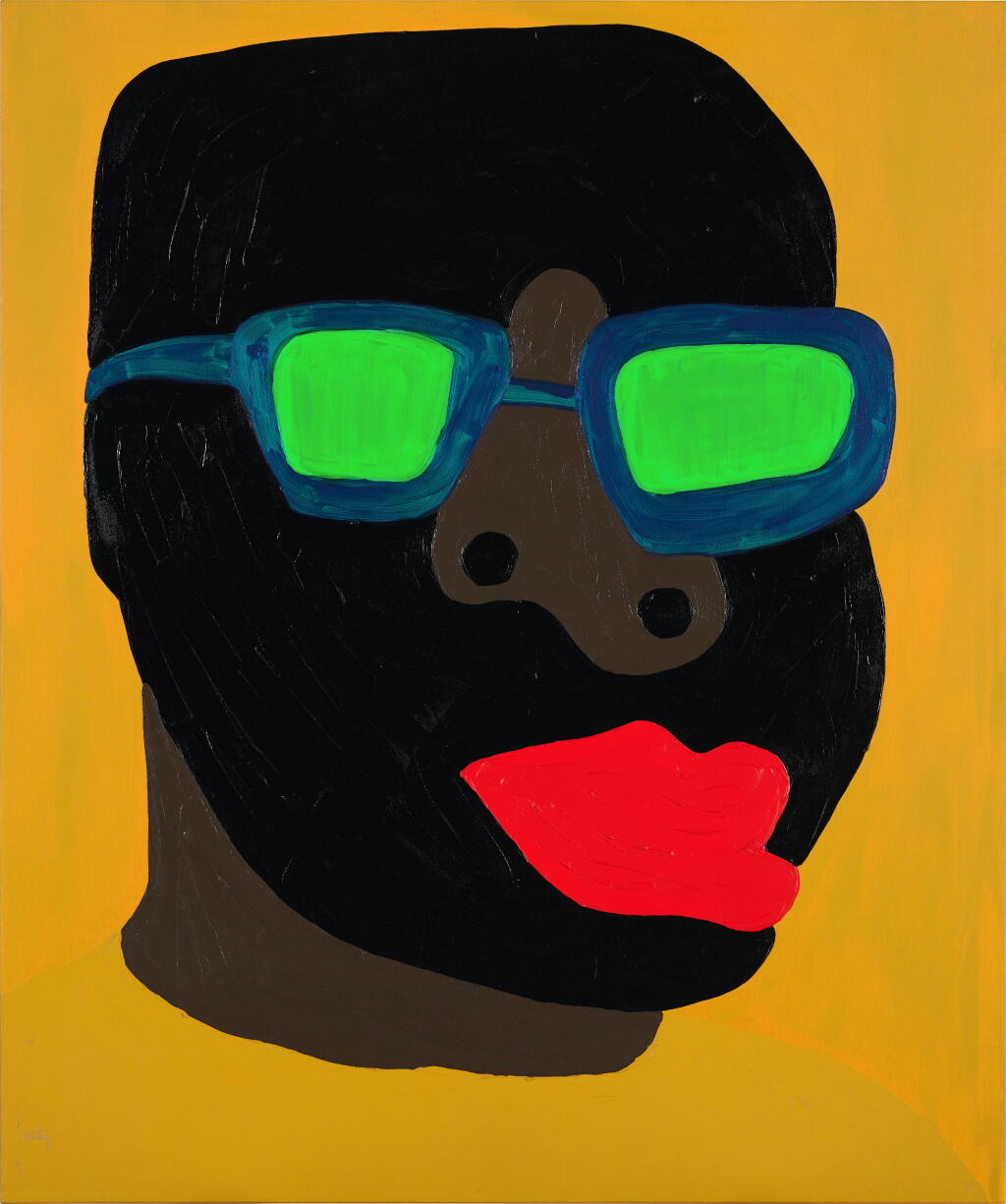 View full screen - View 1 of Lot 71. Green Sunglass 2.