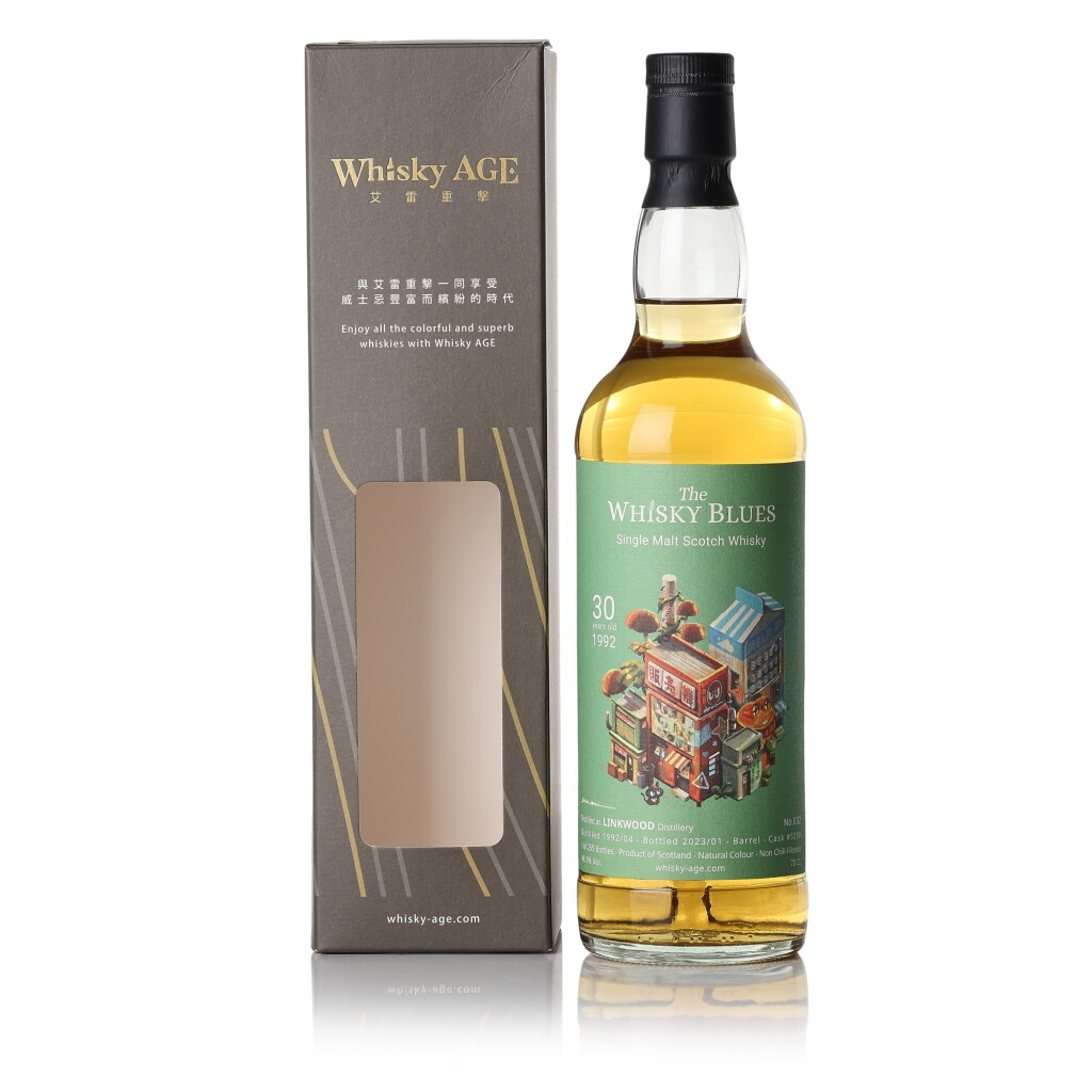 View full screen - View 1 of Lot 3386. Linkwood The Whisky Blues 30 Year Old Cask #5290 48.1 abv 1992 (1 BT70).