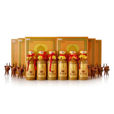 View full screen - View 1 of Lot 316. 2018年產 30年貴州茅台酒 (原箱) Kweichow Moutai Aged 30 Years 2018 (6 BT50).