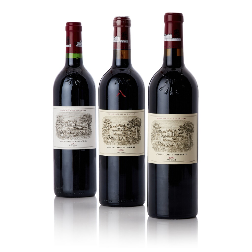 View full screen - View 1 of Lot 9007. Château Lafite 2003 (12 BT).