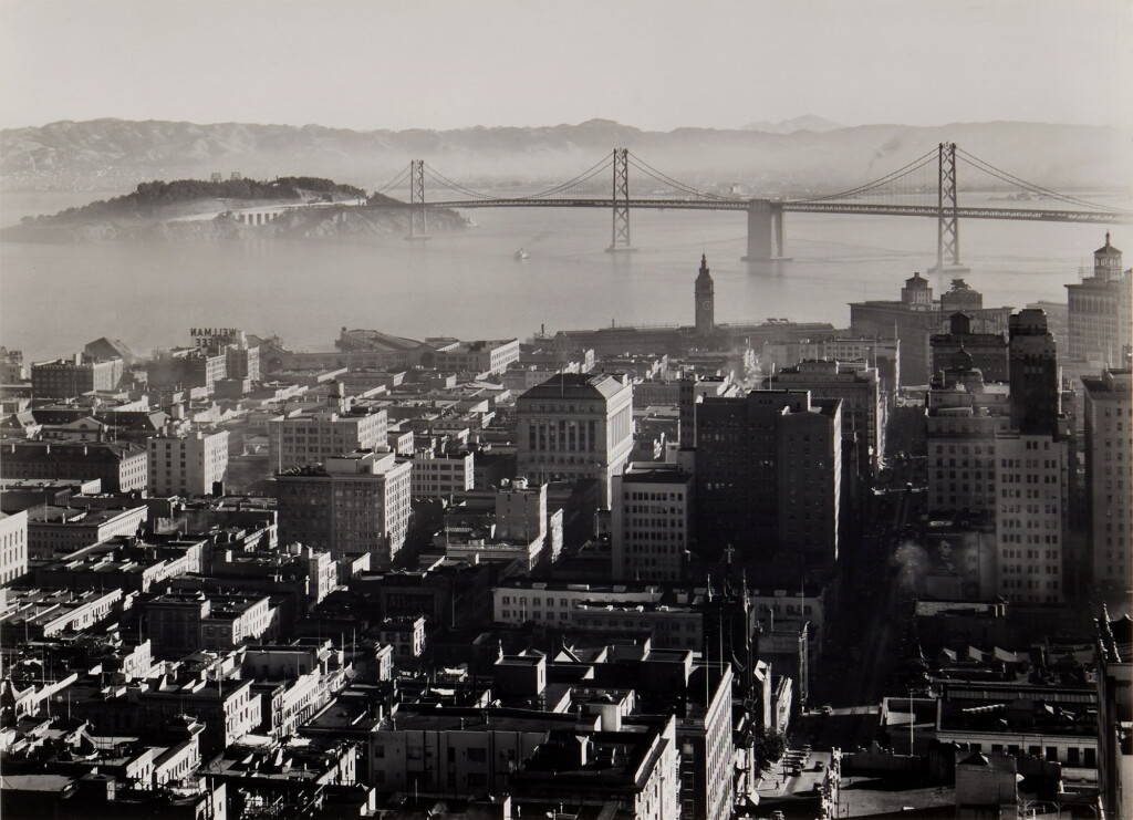 View full screen - View 1 of Lot 81. 'San Francisco and the Bay Bridge, California'.