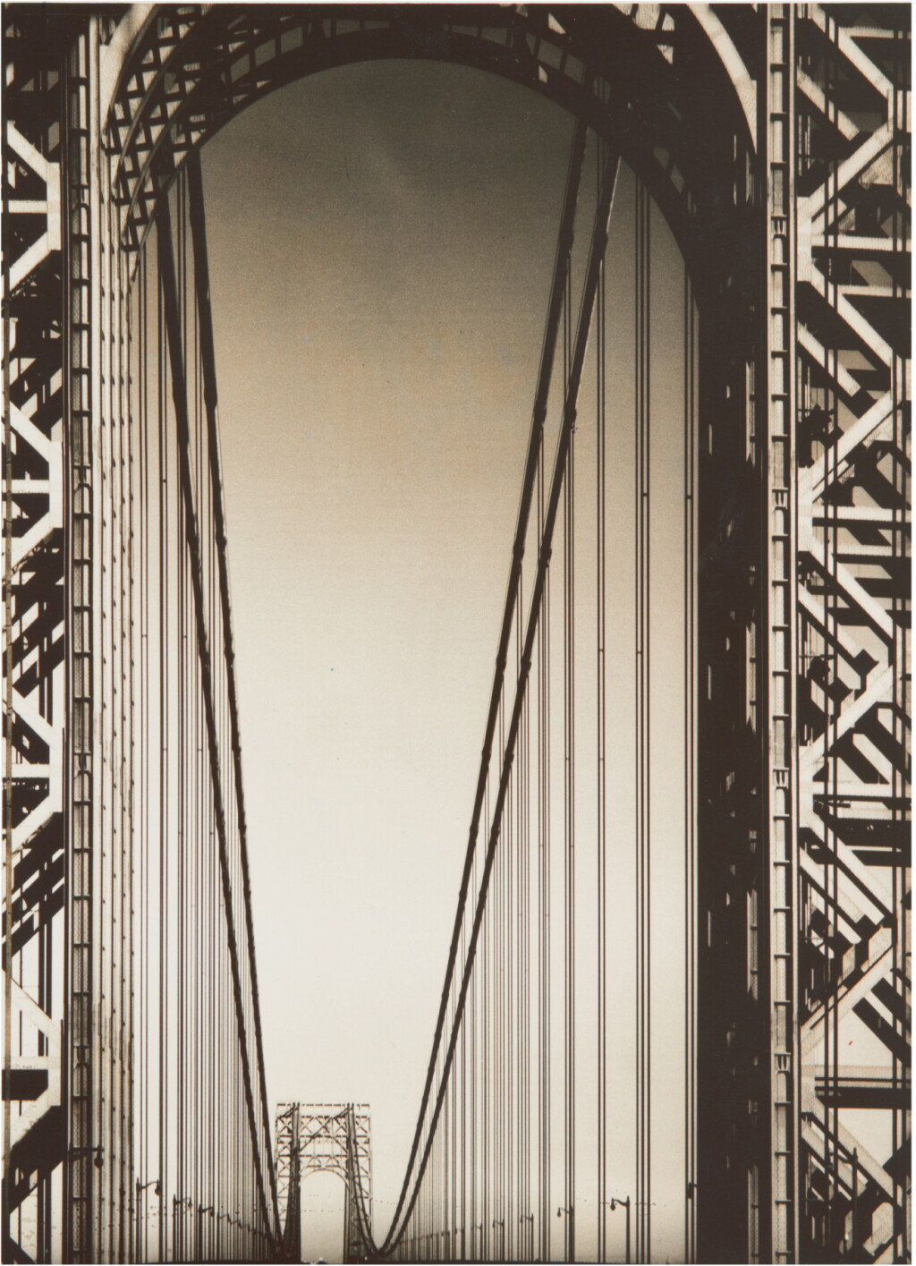 View full screen - View 1 of Lot 88. MARGARET BOURKE-WHITE | GEORGE WASHINGTON BRIDGE.