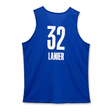 View full screen - View 1 of Lot 215. Chaz Lanier 2025 NBA Draft Combine Worn Jersey.
