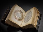 An illuminated miniature Qur'an, copied by Ibrahim ibn Muhammad, Near East, Provincial Ottoman, dated 965 AH/1557-58 AD