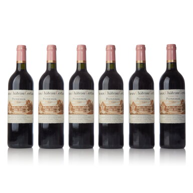 View full screen - View 1 of Lot 1213. Vieux Château Certan 2001 (12 BT).