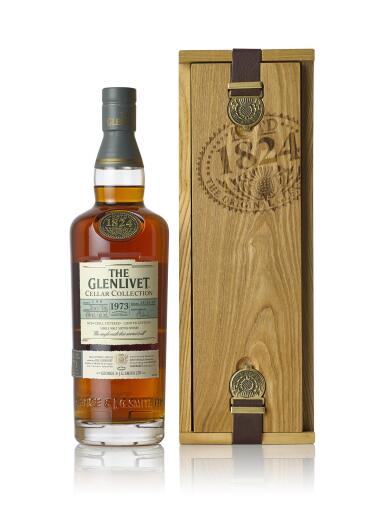 View full screen - View 1 of Lot 6048. The Glenlivet Cellar Collection 49.0 abv 1973 (1 BT70).