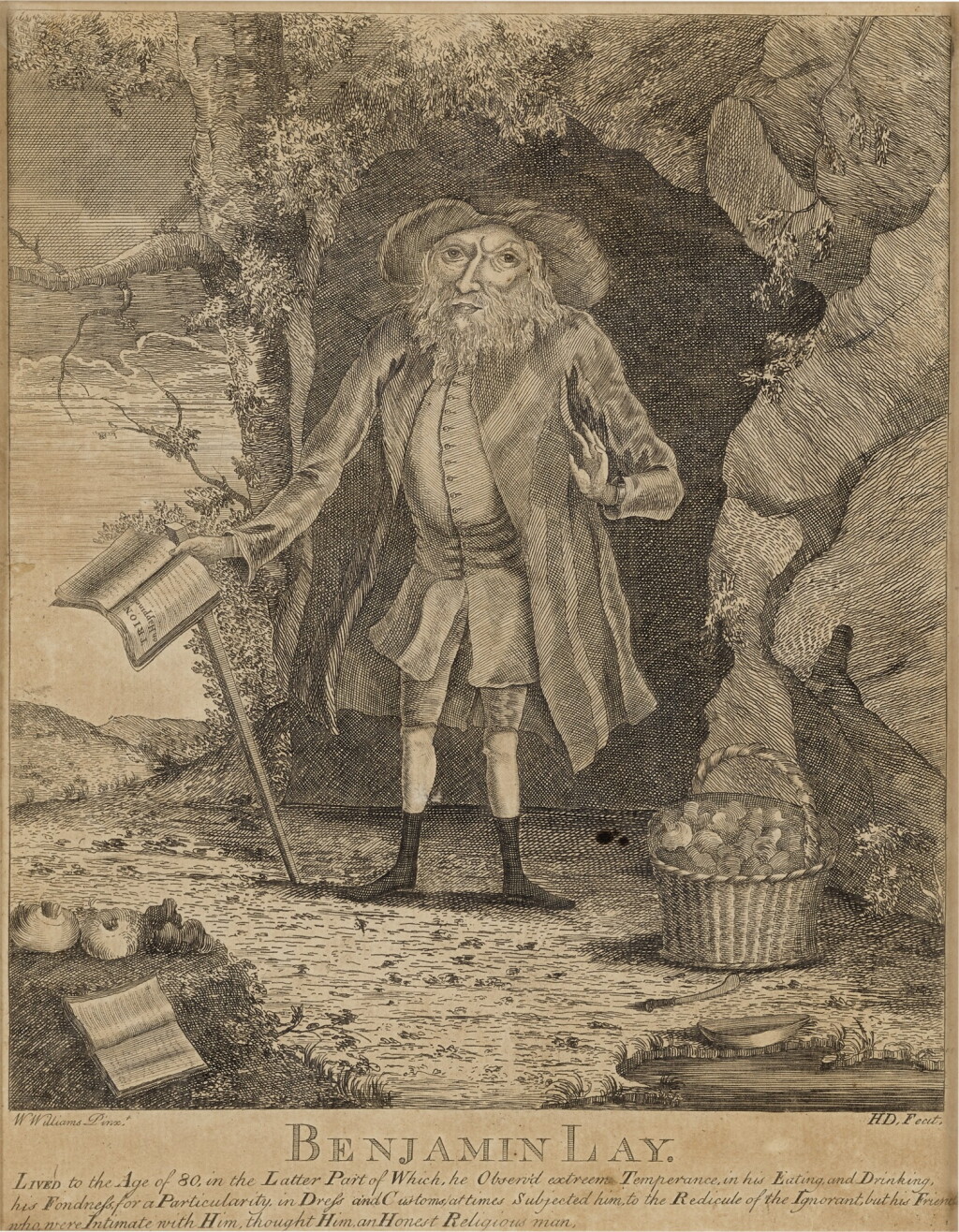 View full screen - View 1 of Lot 1513. Benjamin Lay (Stauffer 461).