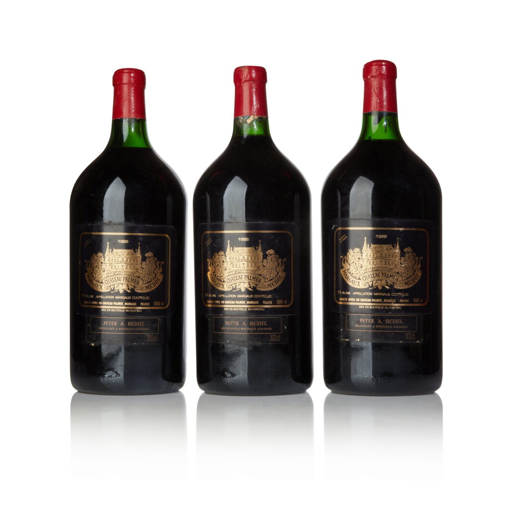 View full screen - View 1 of Lot 181. Château Palmer 1986 (3 DM).
