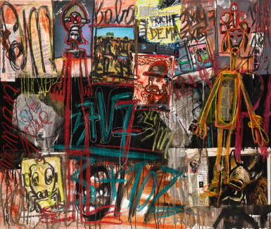 View full screen - View 1 of Lot 53. ABDOULAYE ABOUDIA DIARRASSOUBA | MAMAN JOUE.