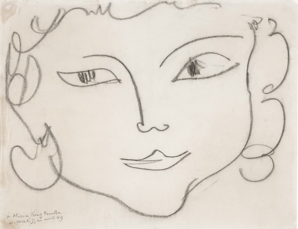 View full screen - View 1 of Lot 24. Portrait d'Alicia Penalba.