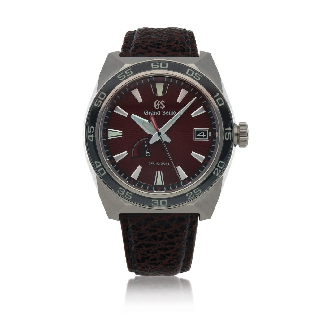 View full screen - View 1 of Lot 46. 'Godzilla 65' Spring Drive, Ref. SBGA405 Titnium wristwatch with date and power reserve Circa 2019.