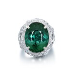 'Les Jardins' Unique Tourmaline and Diamond Ring | 梵克雅寶 | 'Les Jardins' 碧璽 配 鑽石 戒指