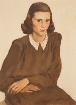 Junge Frau in braunem Kleid (Fräulein Neuteboom) (Young Woman in a Brown Dress (Miss Neuteboom))