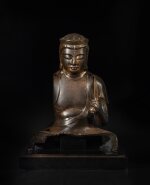 A copper alloy figure of Juichimen Kannon, Japan, Kamakura period, 14th century