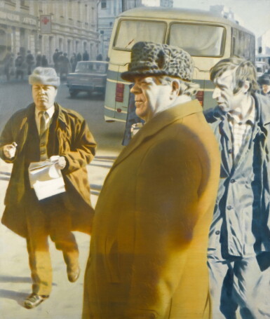 View full screen - View 1 of Lot 358. On the Streets of Moscow.