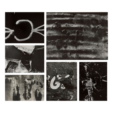 View full screen - View 1 of Lot 128. AARON SISKIND | SELECTED IMAGES FROM CHICAGO.