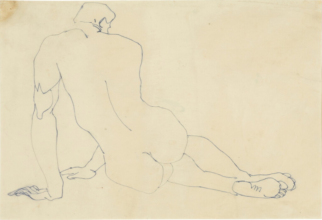 View full screen - View 1 of Lot 118. HENRI GAUDIER-BRZESKA | RECLINING NUDE; JUGGLER.