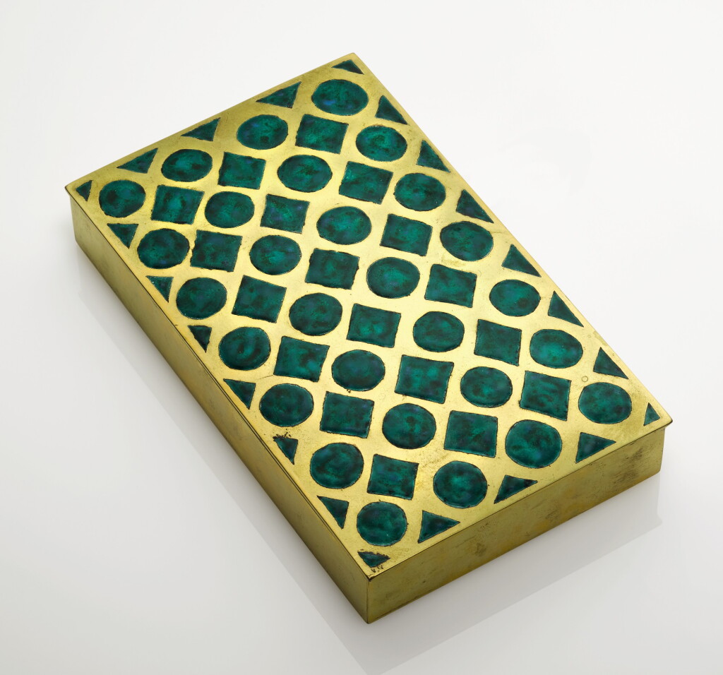 View full screen - View 1 of Lot 283. LINE VAUTRIN | "MAURESQUE" BOX.