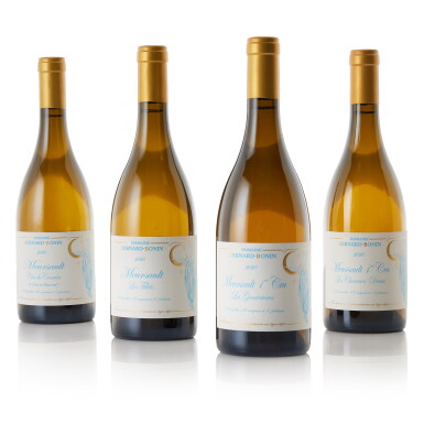 View full screen - View 1 of Lot 5519. Meursault, Genevrières 2020 Bernard Bonin (4 BT).