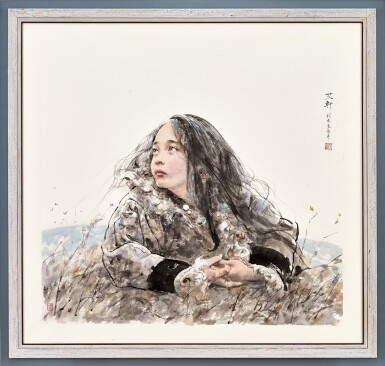 View full screen - View 1 of Lot 720. Ai Xuan 艾軒 | Cloud at the Sky 天邊的雲.