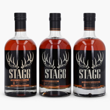 View full screen - View 1 of Lot 2545. Stagg Mixed Case NV (3 Bottles 75cl).