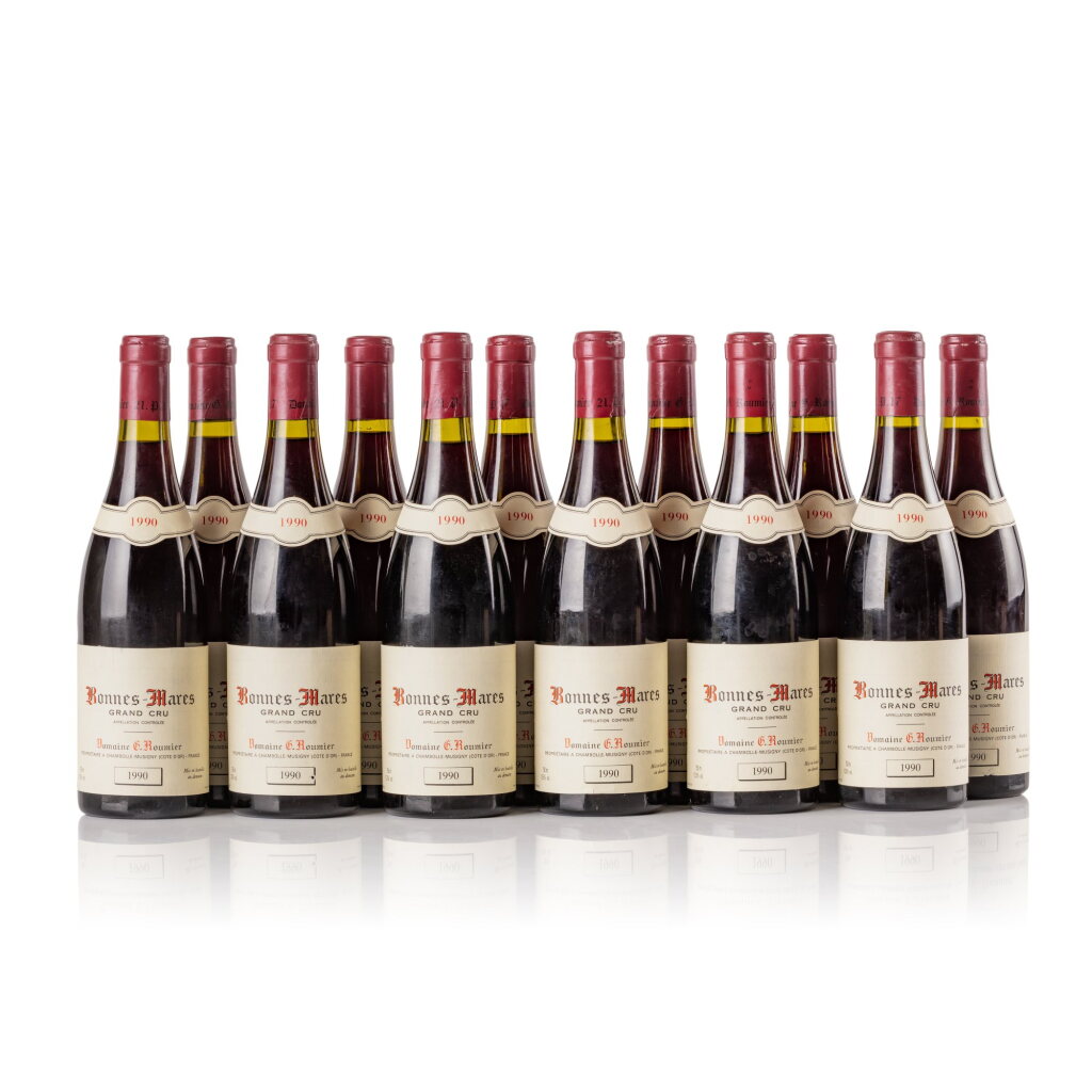 View full screen - View 1 of Lot 15. Bonnes Mares 1990 Domaine Georges Roumier (12 BT).