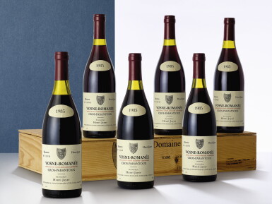View full screen - View 1 of Lot 5097. Vosne Romanée, Cros Parantoux 1985 Henri Jayer (5 BT).