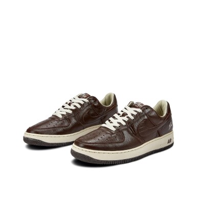 View full screen - View 1 of Lot 9013. Nike Air Force 1 Low HTM Fragment Friends & Family Baroque Brown | US10.