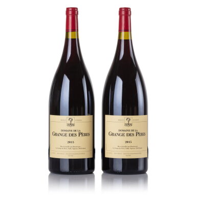View full screen - View 1 of Lot 220. Domaine de la Grange des Pères 2015 (2 MAG).