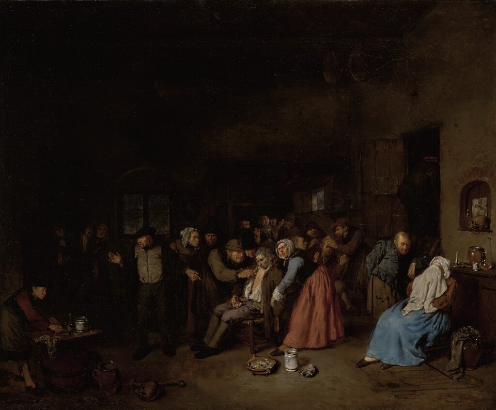 View full screen - View 1 of Lot 113. EGBERT VAN HEEMSKERCK THE ELDER | THE DOCTOR'S SURGERY.