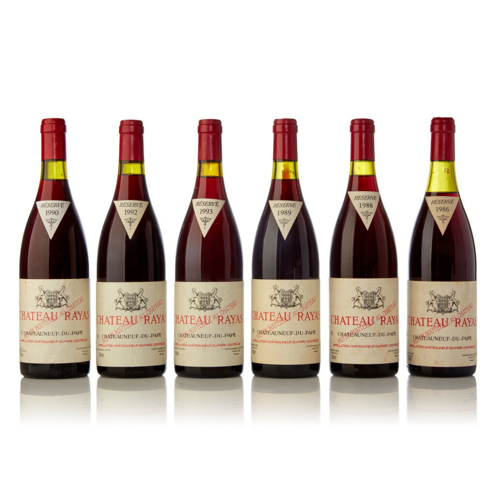 View full screen - View 1 of Lot 135. Châteauneuf du Pape, Château Rayas Vertical 1986 - 2011 (24 BT).