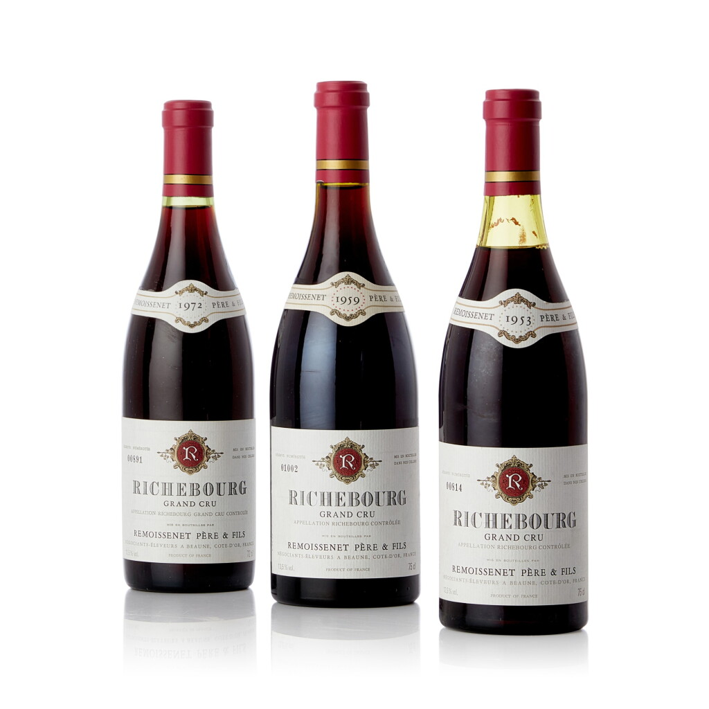 View full screen - View 1 of Lot 9200. Richebourg 1972 Remoissenet Père & Fils (6 BT).
