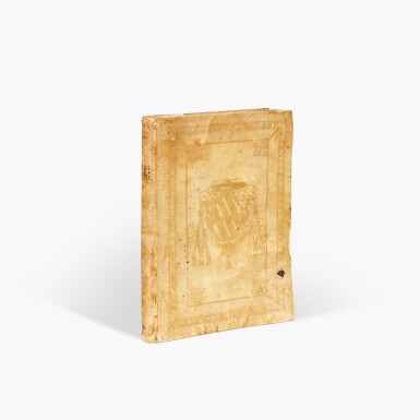 View full screen - View 1 of Lot 35. Gioachino Greco | Presentation manuscript of Trattato gioco de scacchi, Rome, 1620.