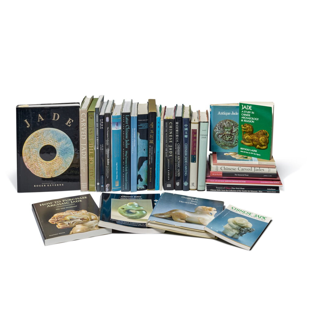 View full screen - View 1 of Lot 137. A group of thirty-five Chinese jade reference books | 中國玉器參考書籍一組三十五本.