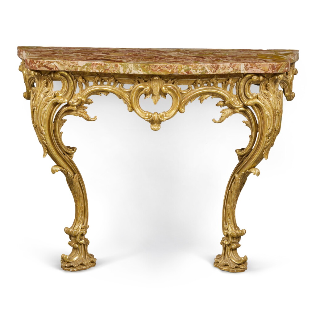 View full screen - View 1 of Lot 265. A George II Giltwood Console, Circa 1750.