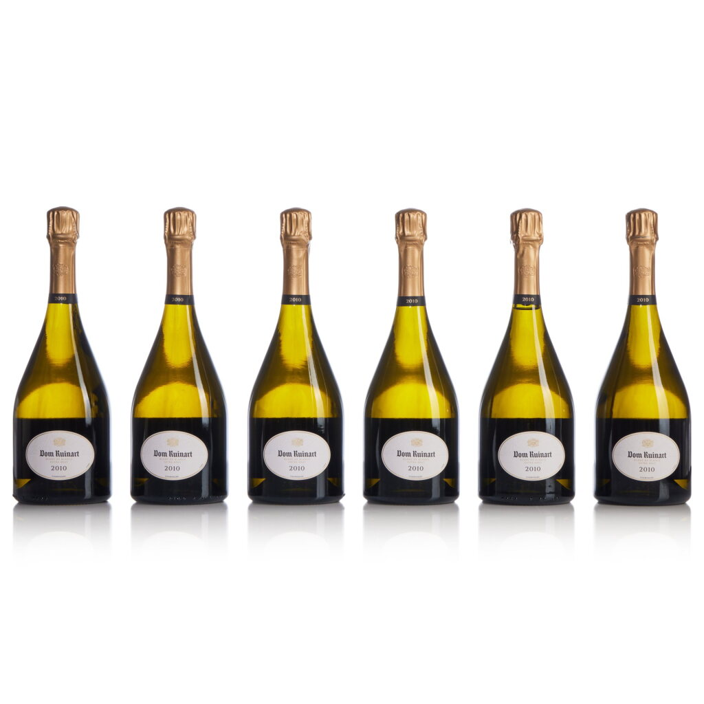 View full screen - View 1 of Lot 381. Dom Ruinart, Blanc de Blancs 2010 (6 BT).