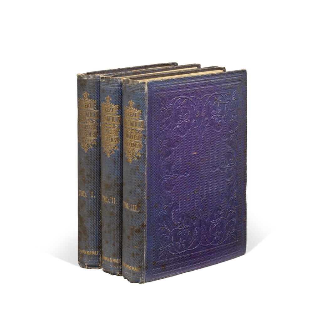 View full screen - View 1 of Lot 1055. Dickens, Charles | Great Expectations, first edition, fourth impression.