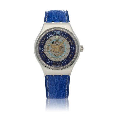 View full screen - View 1 of Lot 548. Trésor Magique, Ref. SAZ101 Limited edition platinum wristwatch Circa 1993.