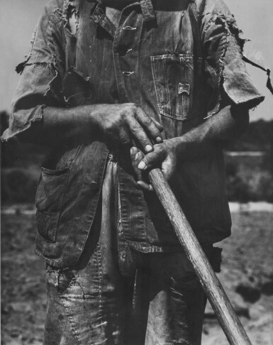 View full screen - View 1 of Lot 920. Hoe culture, Alabama tenant farmer near Anniston.