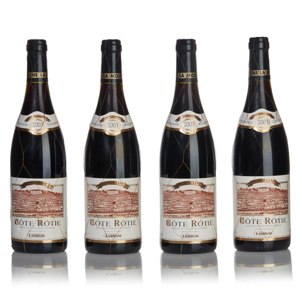 View full screen - View 1 of Lot 244. Côte Rôtie, La Mouline 2003 Guigal (12 BT).