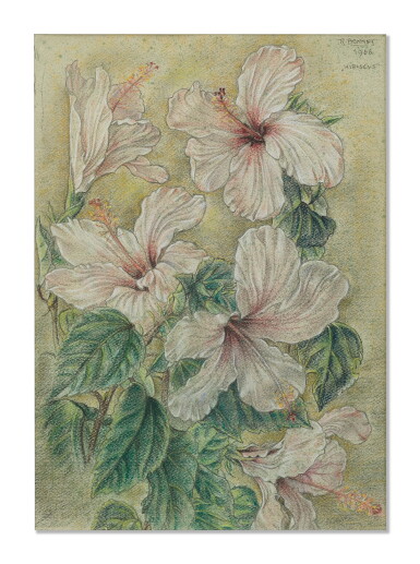 View full screen - View 1 of Lot 3020. RUDOLF BONNET | HIBISCUS.