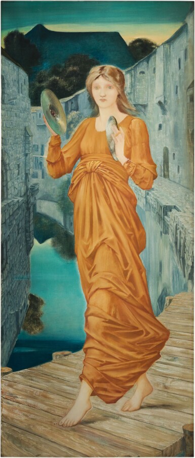 View full screen - View 1 of Lot 18. SIR EDWARD COLEY BURNE-JONES, BT., A.R.A., R.W.S. | AURORA.