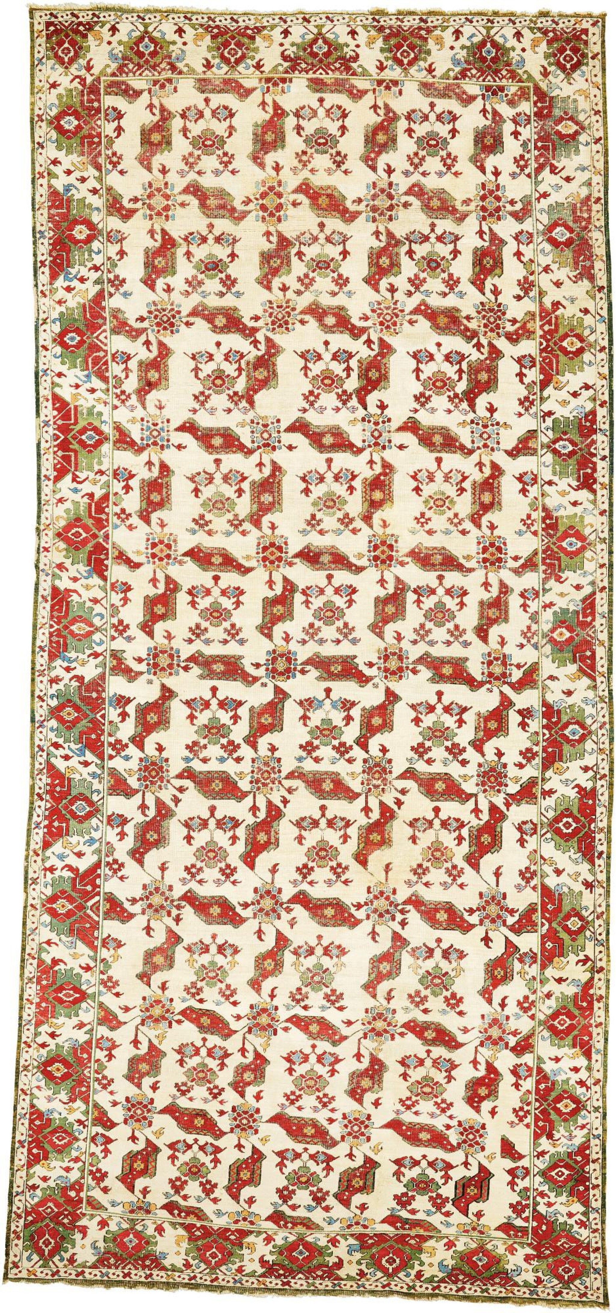 A Bird Carpet Selendi Oushak Region West Anatolia Circa 1575 Arts Of The Islamic World India Including Fine Rugs And Carpets Sotheby S